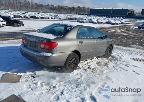 2008 Toyota Corolla Le из США, поврежденный, VIN 2T1BR32EX8C917280
